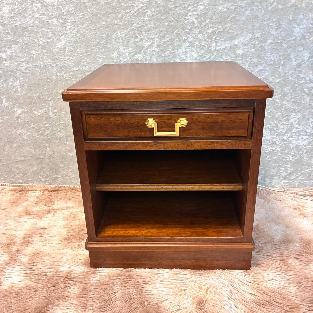 maruni マルニ 地中海 ナイトテーブル サイドテーブル 家具コンセント付