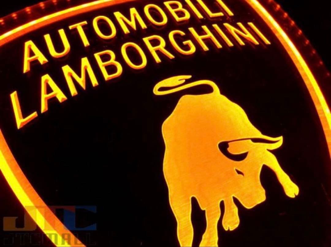 最終値下げ‼️LAMBORGHINI ランボルギーニ LED3Dネオン看板 ‼️