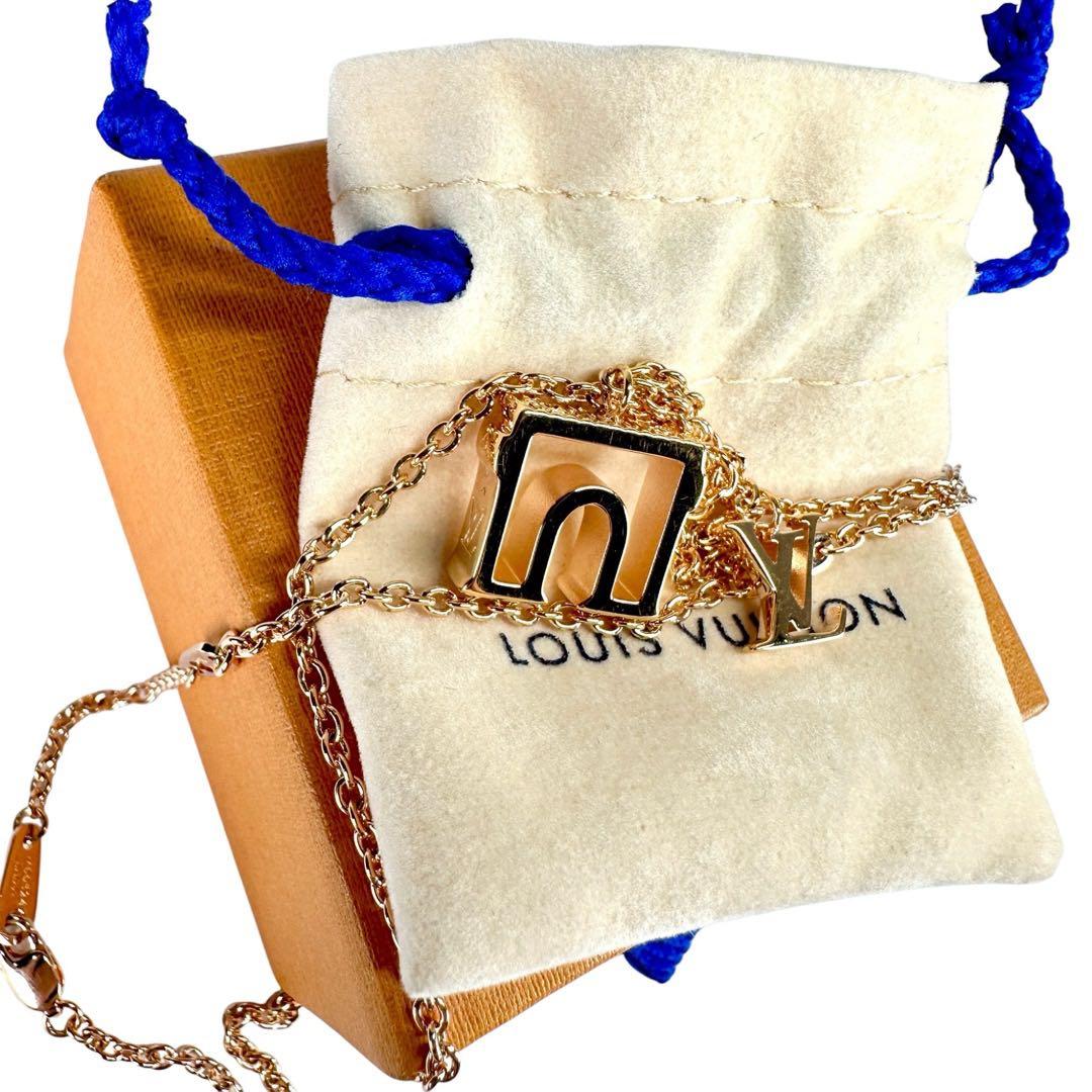 ☘️ 美品 希少 ルイヴィトン ネックレス パリ ローズゴールド 凱旋門 ☘️