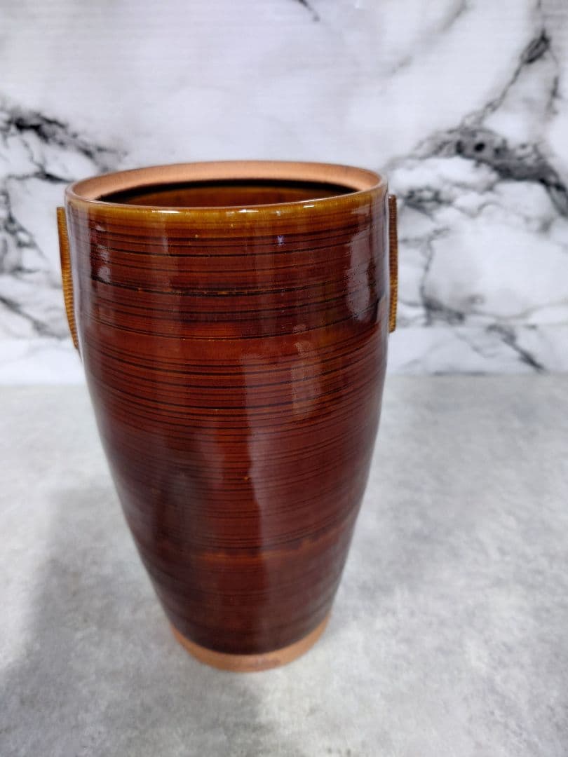 水指　『加藤春永造』『高取釉』『一重口水指』茶道具