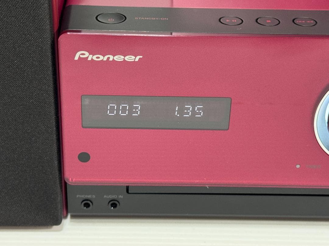 YAMA Pioneer X-CM32BT-R ミニコンポ