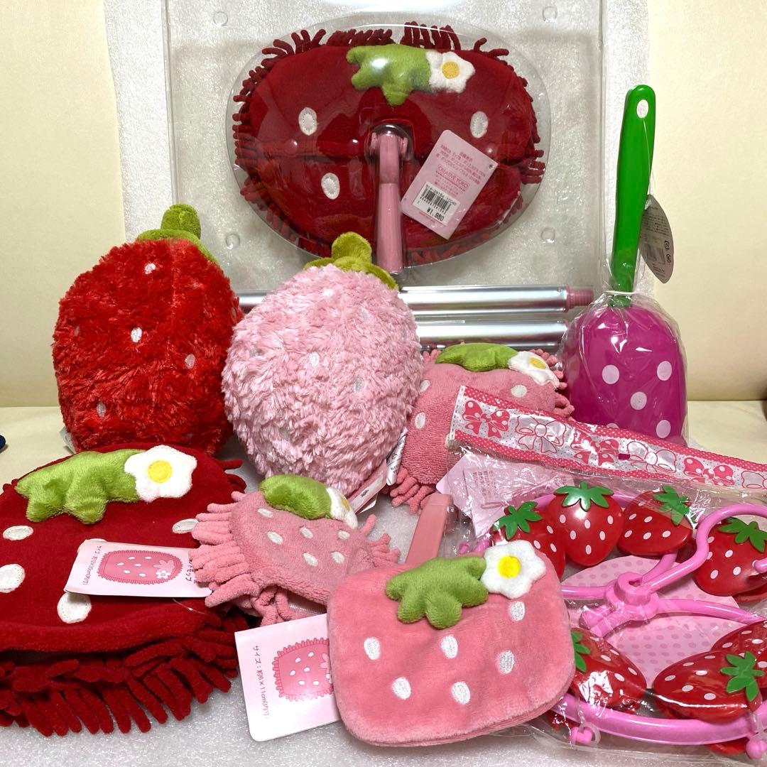 廃盤　マザーガーデン　マザーグースの森　野いちご抜き型シリーズ　雑貨9点セット