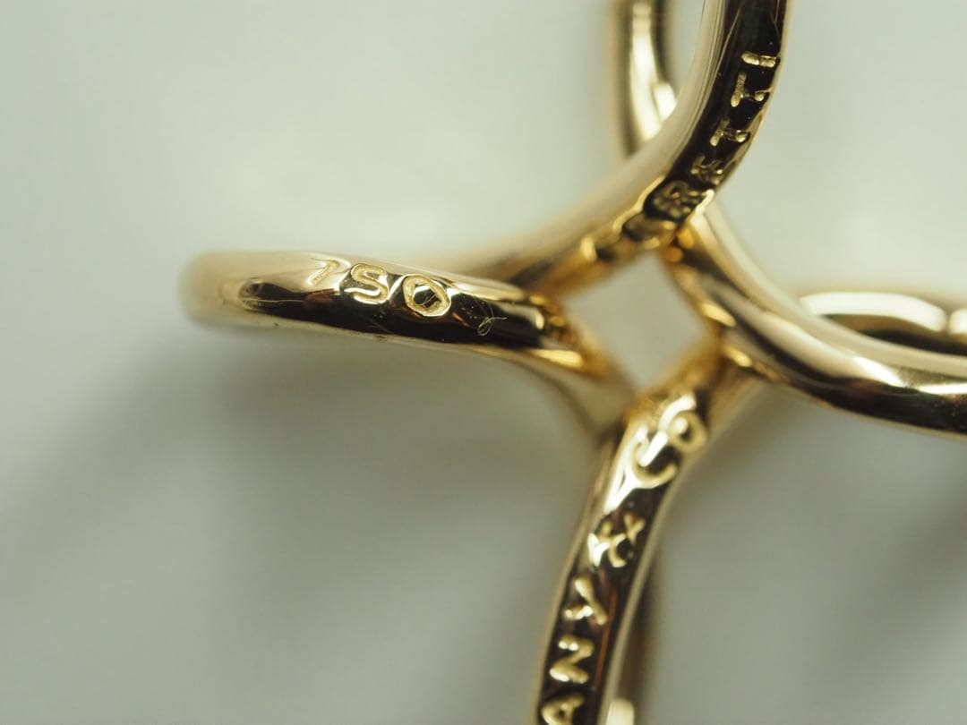 TIFFANY&Co.ティファニー　750 インフィニティクロスペンダントトップ