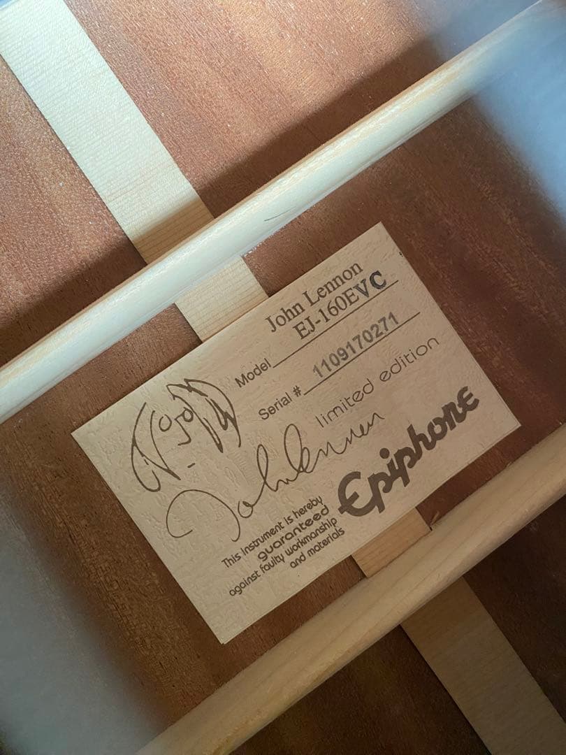【EJ-160EVC】Epiphone Eleaco/John Lennon