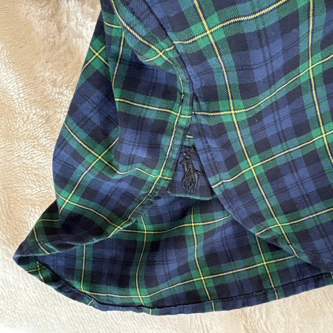♪ 新品　ポロラルフローレン 長袖チェックシャツ　Ｌサイズ