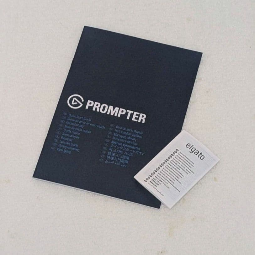 【ほぼ未使用】Eglato Prompter テレプロンプター モニター