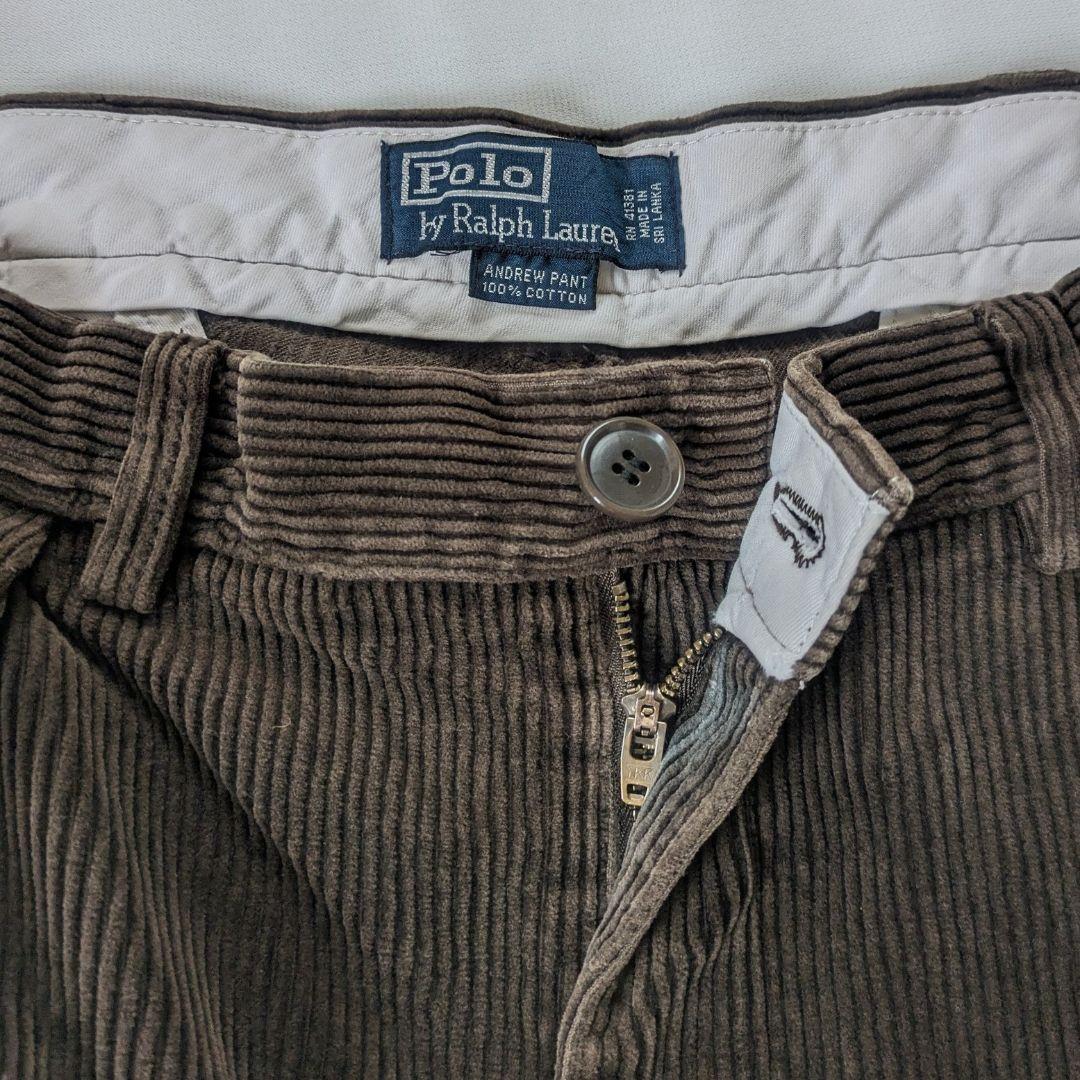 ポロ ラルフローレン　コーデュロイパンツ　w36　コーズ　ANDREW PANT