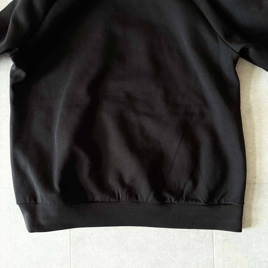 美品✨️インゲボルグ カメリア柄 キルティング切替ラグランパーカー 3 ブラック