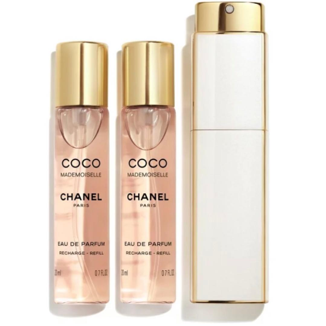 新品★CHANEL香水　ココ マドモアゼルツィスト＆スプレイ　オードゥパルファム