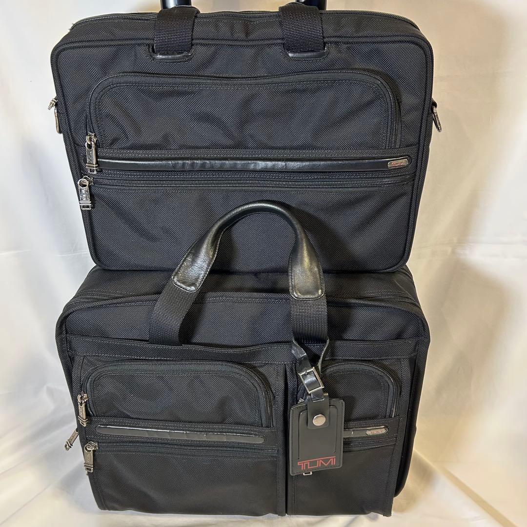 【美品】TUMI ビジネスキャリーバッグ　26103DH 内蔵ブリーフケース付属