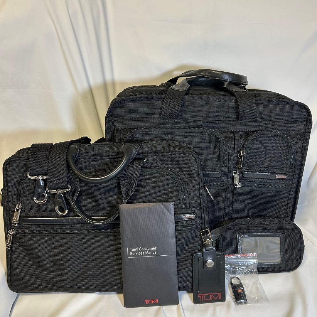 【美品】TUMI ビジネスキャリーバッグ　26103DH 内蔵ブリーフケース付属