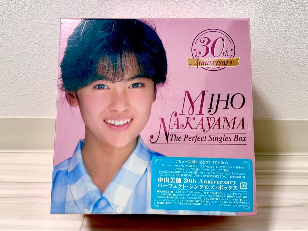 未開封 ＊ 中山美穂 30周年記念The Perfect Singles Box