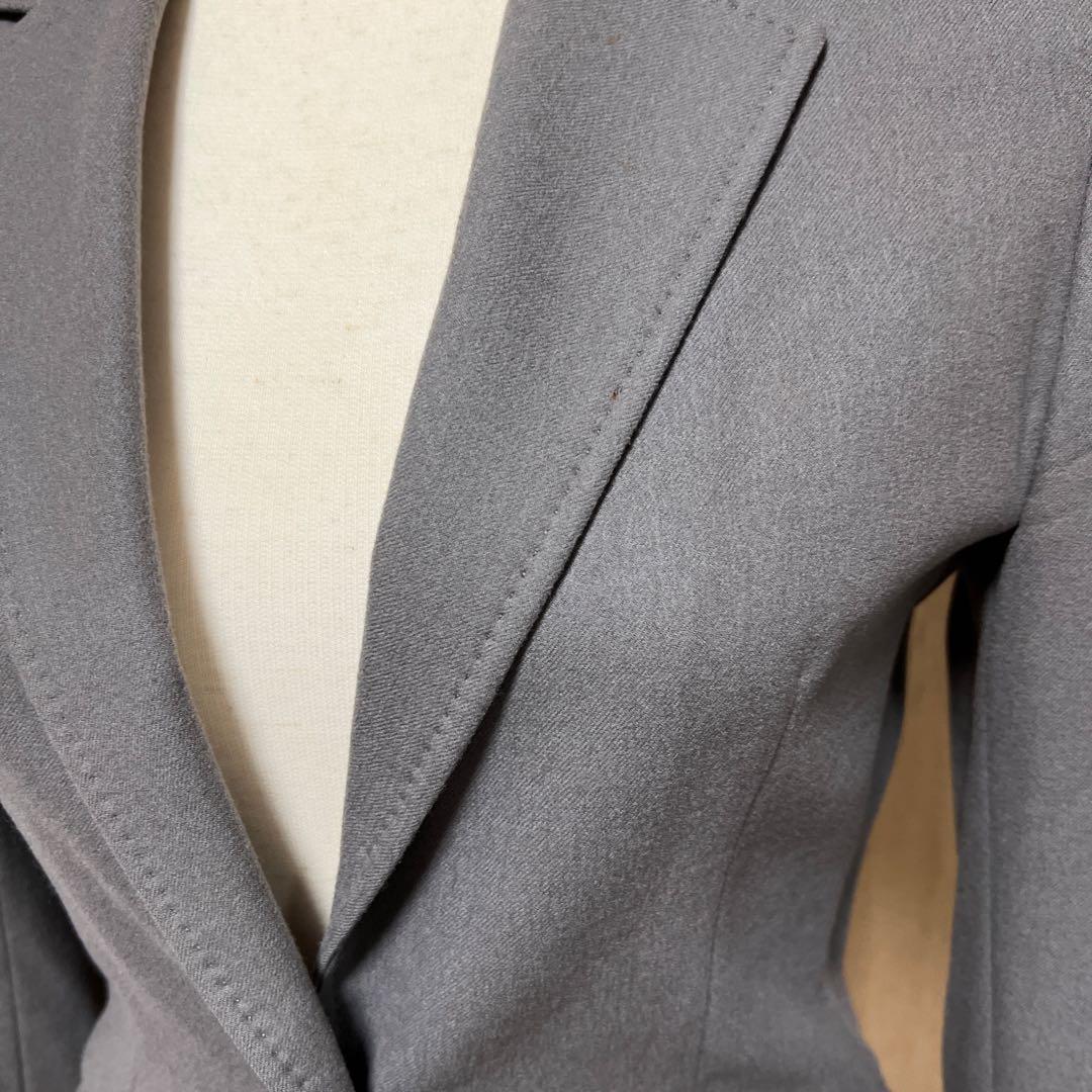 ■INED イネド■美品 ウール100% 上品スーツセットアップ 9号