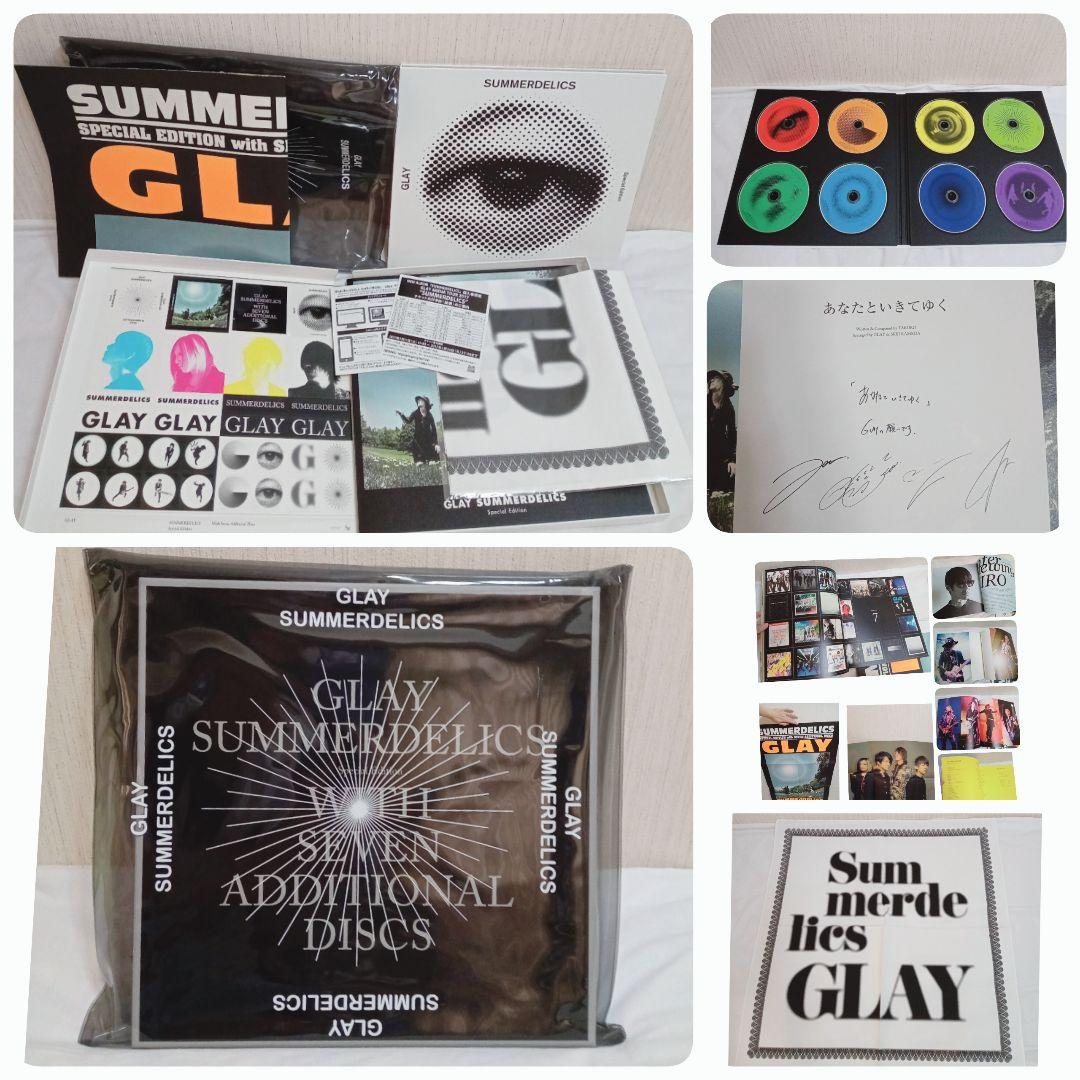 ミュージック GLAY/SUMMERDELICS 5CD+3Blu-ray G-DIRECT