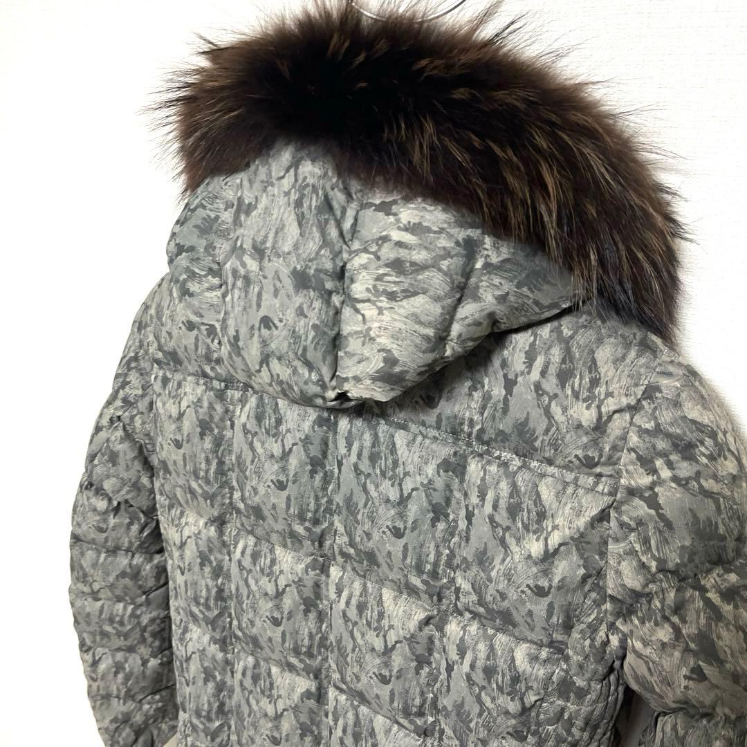 【定価154,000円】TATRAS 高級Rline ダウンジャケット　カモ柄
