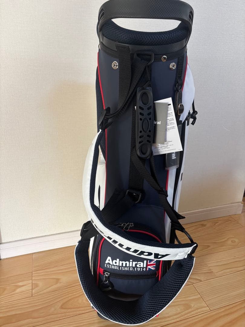 新品未使用 Admiral ジュニアスタンドキャディーバック