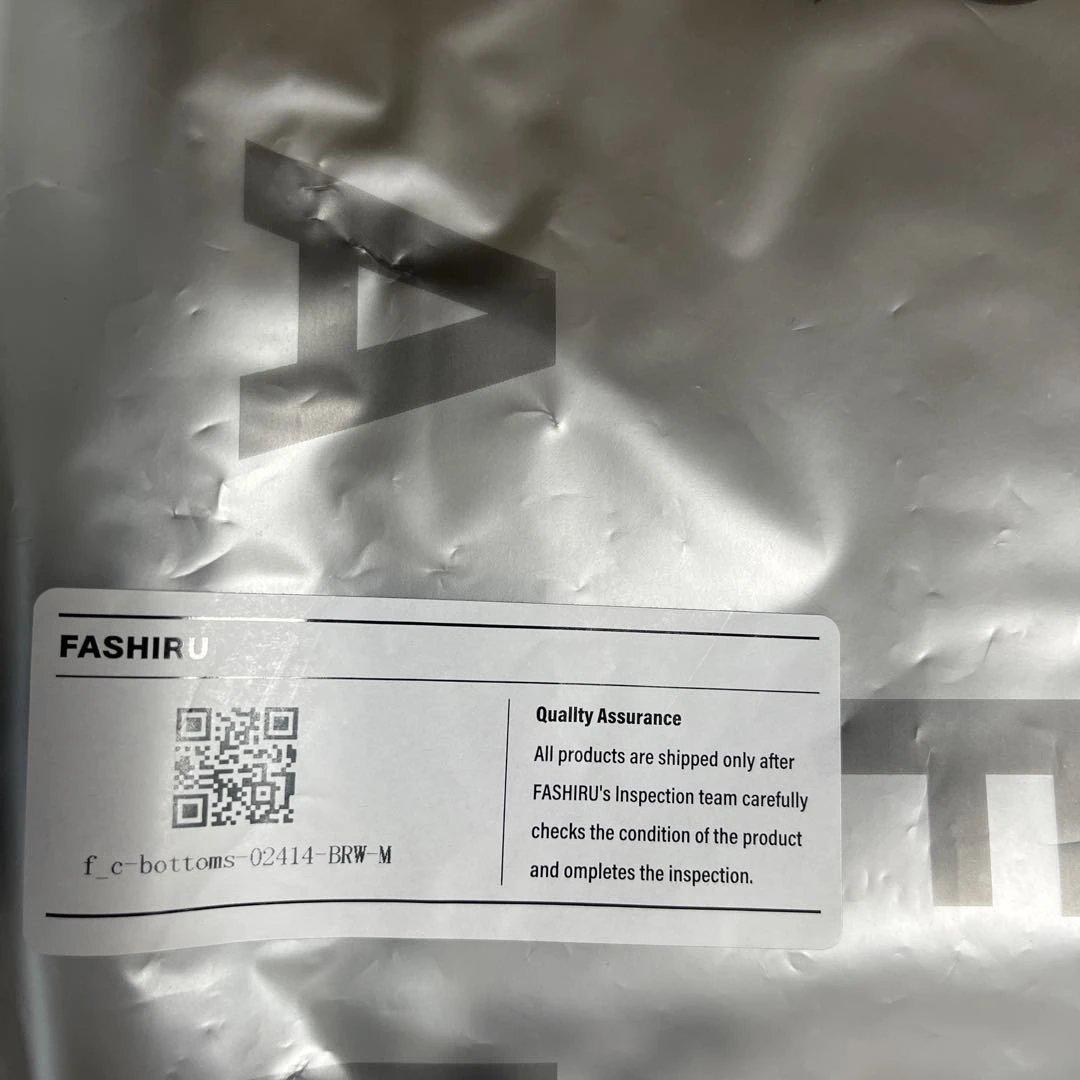 FASHIRU ブラウン チノパン Mサイズ