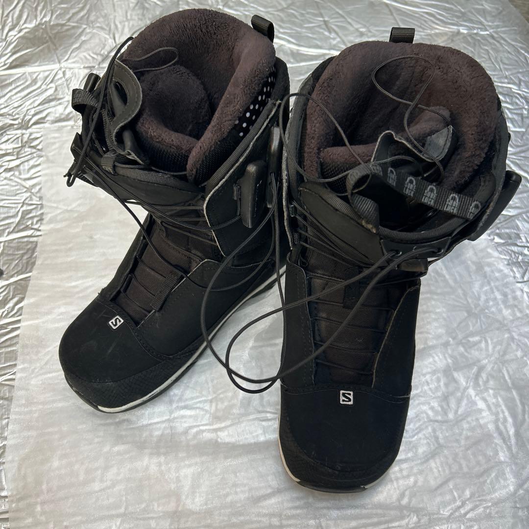 Salomon 女性用スノーボードブーツ ブラック