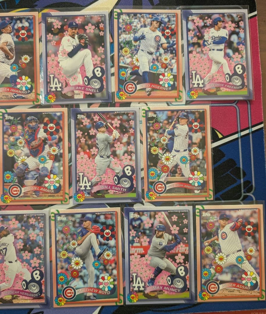 東京シリーズ　村上隆　Topps 　トレカ23枚セット