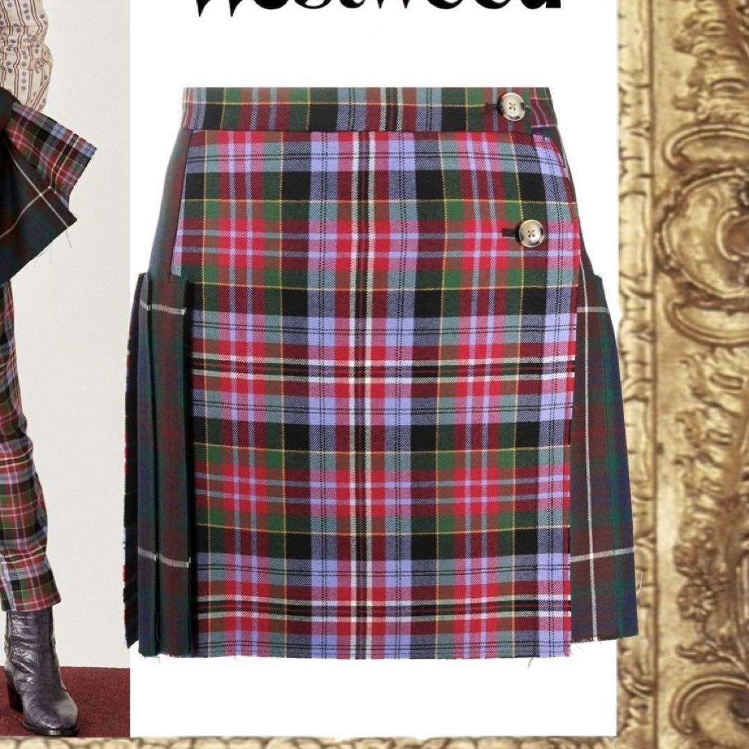 ヴィヴィアンウエストウッド キルトスカート タータンチェック インポート