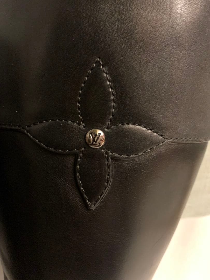JmikiLOUIS VUITTON ルイヴィトン　ロングブーツブラック