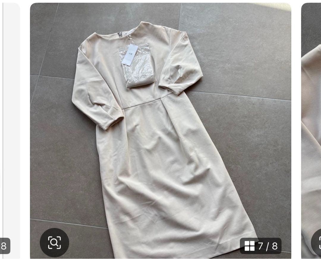 【新品】23区　洗えるジャージウエストタックワンピース　フォーマル　サイズ38