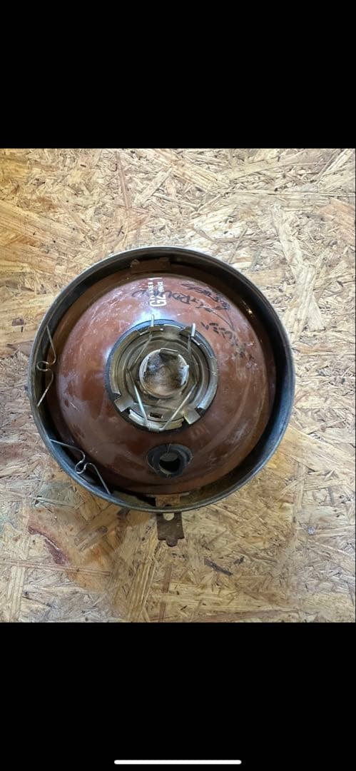 シビエ凹みヘッドライト　当時物　希少