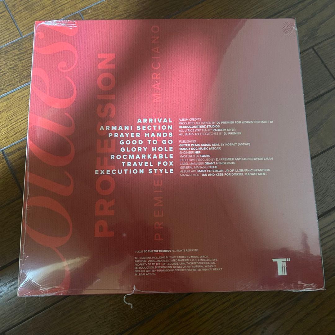 新品 DJ PREMIER & ROC MARCIANO / LP