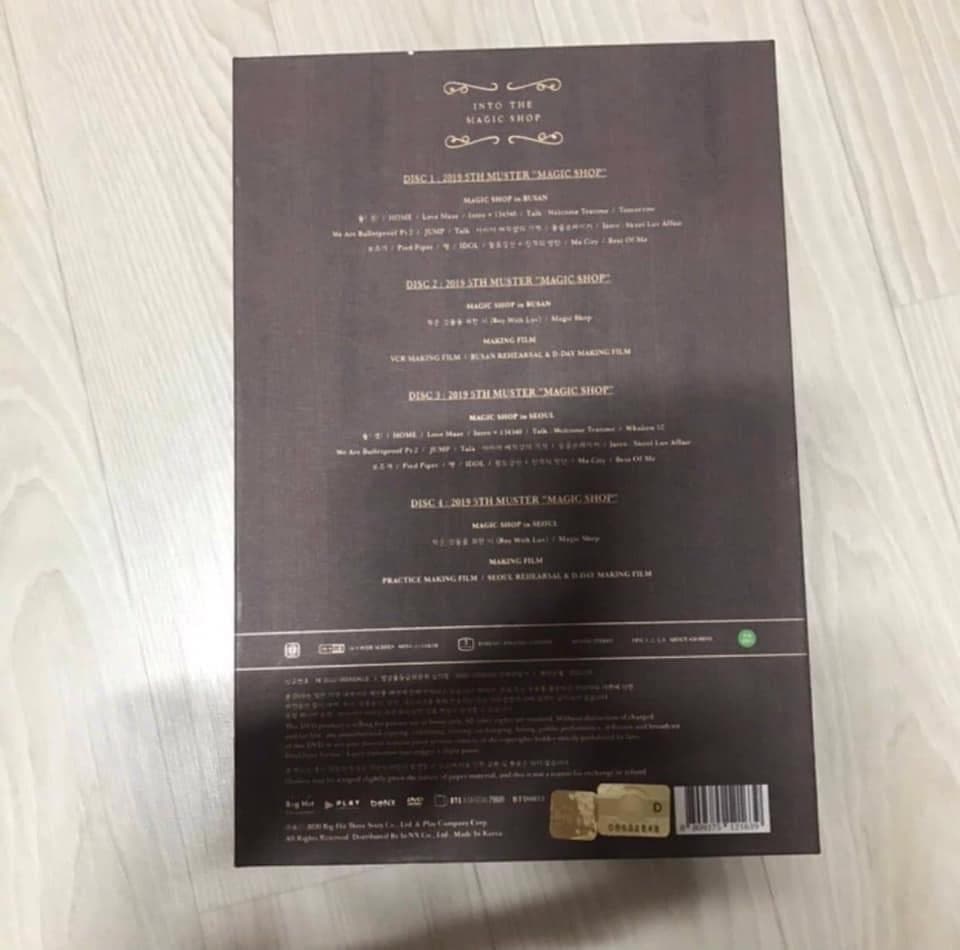 BTS  MAGIC SHOP 釜山 ソウル公演 DVD テヒョン
