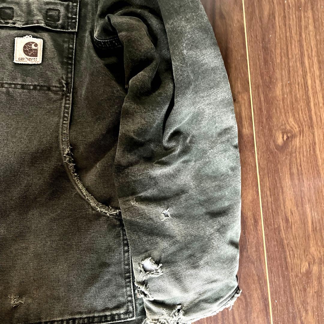 カーハート　コート【希少モスグリーン】【トラディショナルジャケット】 フェード