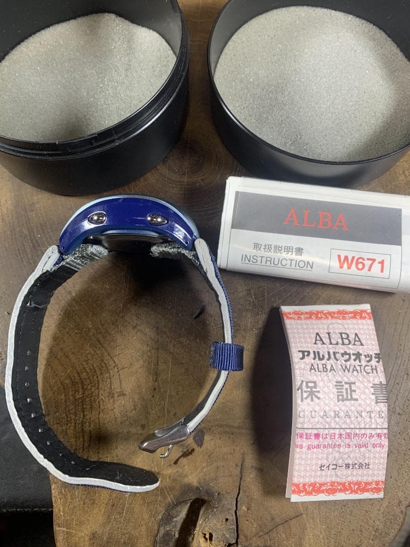 97年未使用美品 SEIKO ALBA KENWOOD W671 動作確認済