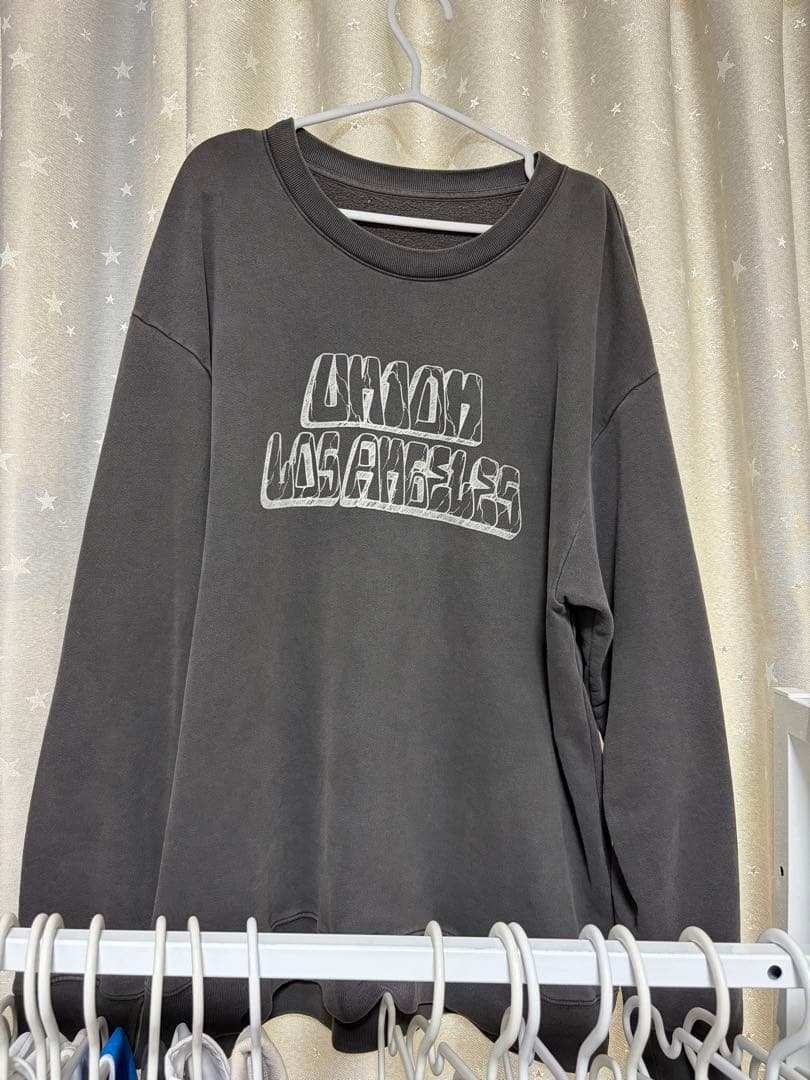 UNION STRIKE CREW スウェット 平野紫耀着用