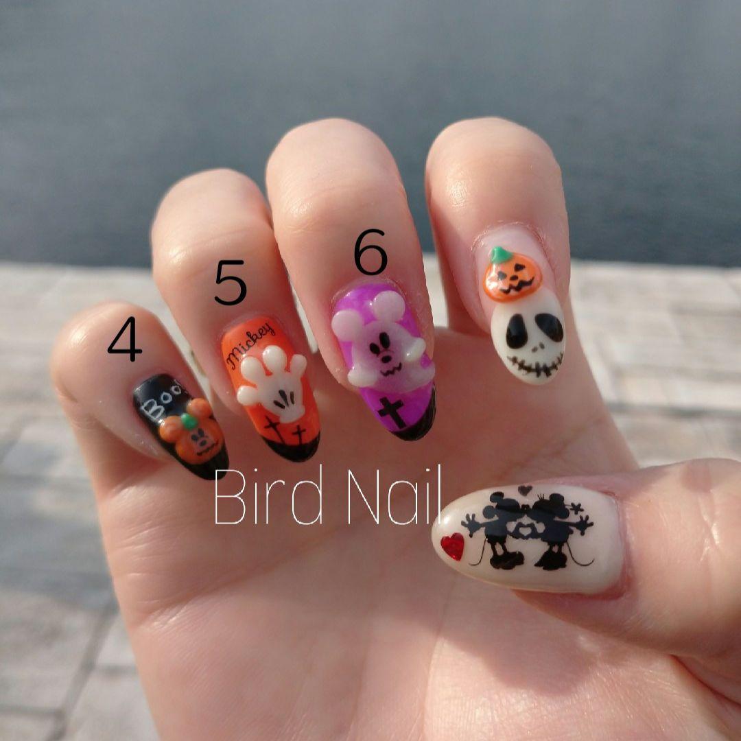 蓄光*ネイルパーツ*ハロウィン*光るパーツ