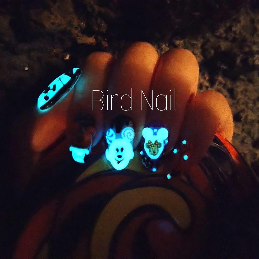 蓄光*ネイルパーツ*ハロウィン*光るパーツ