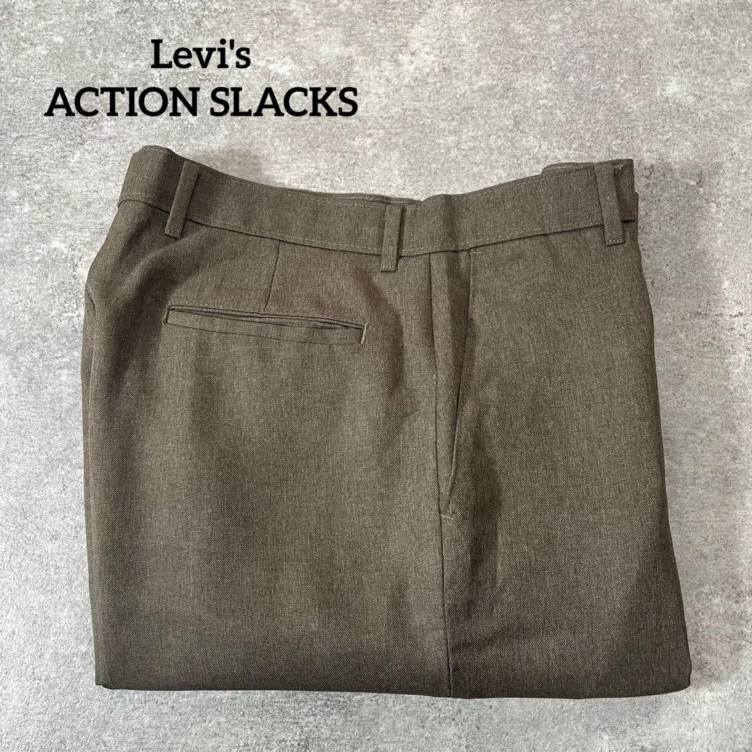 90s Levi's ACTION SLACKS W34 スラックス