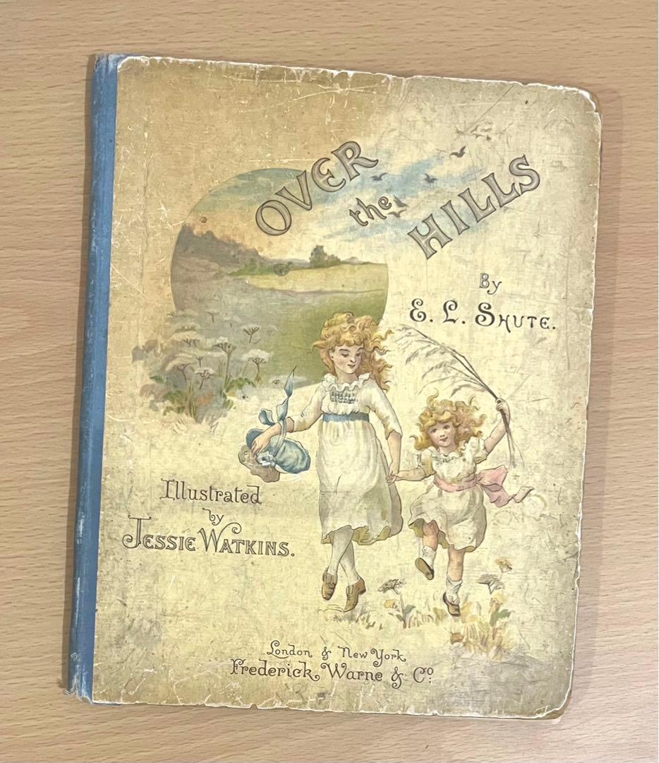 No.203 希少 古書 洋書 絵本 アンティーク ビクトリアン 童謡 児童書