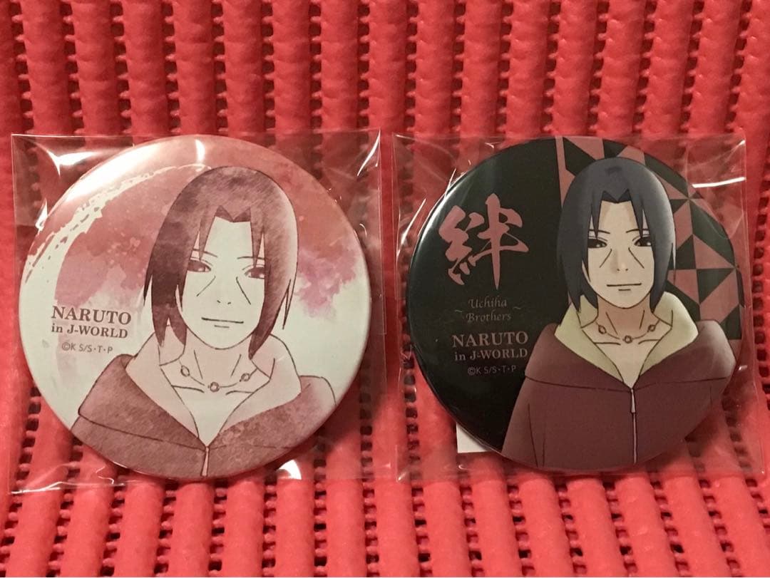 ナルト❼《JW 75mm 絆缶バッジ》