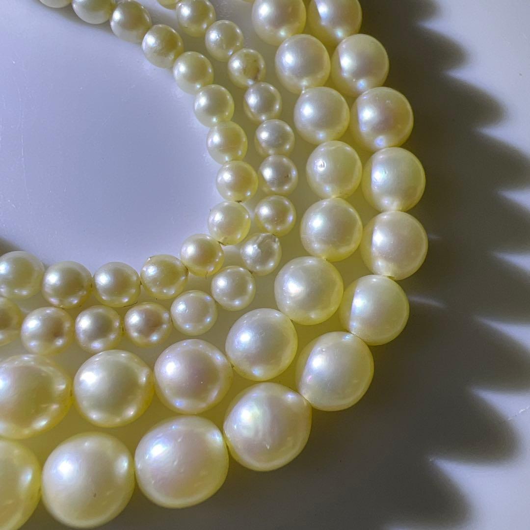 MIKIMOTO刻印　ミキモト本真珠ネックレス　11g 東Y8-0123☆2F