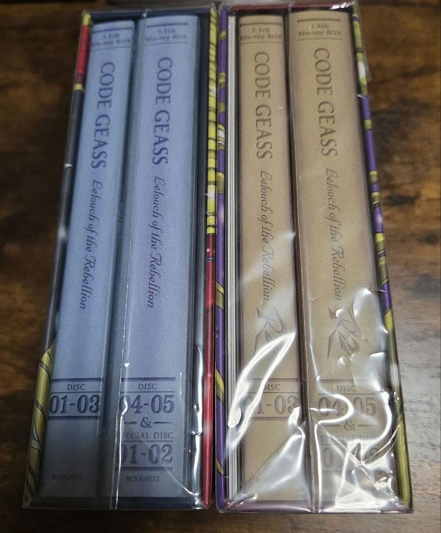 コードギアス 反逆のルルーシュ Blu-ray BOXセット　初回限定版　復刻前