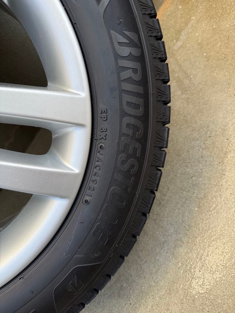 16インチ ホイールセット ブリヂストン Blizzak VRX3