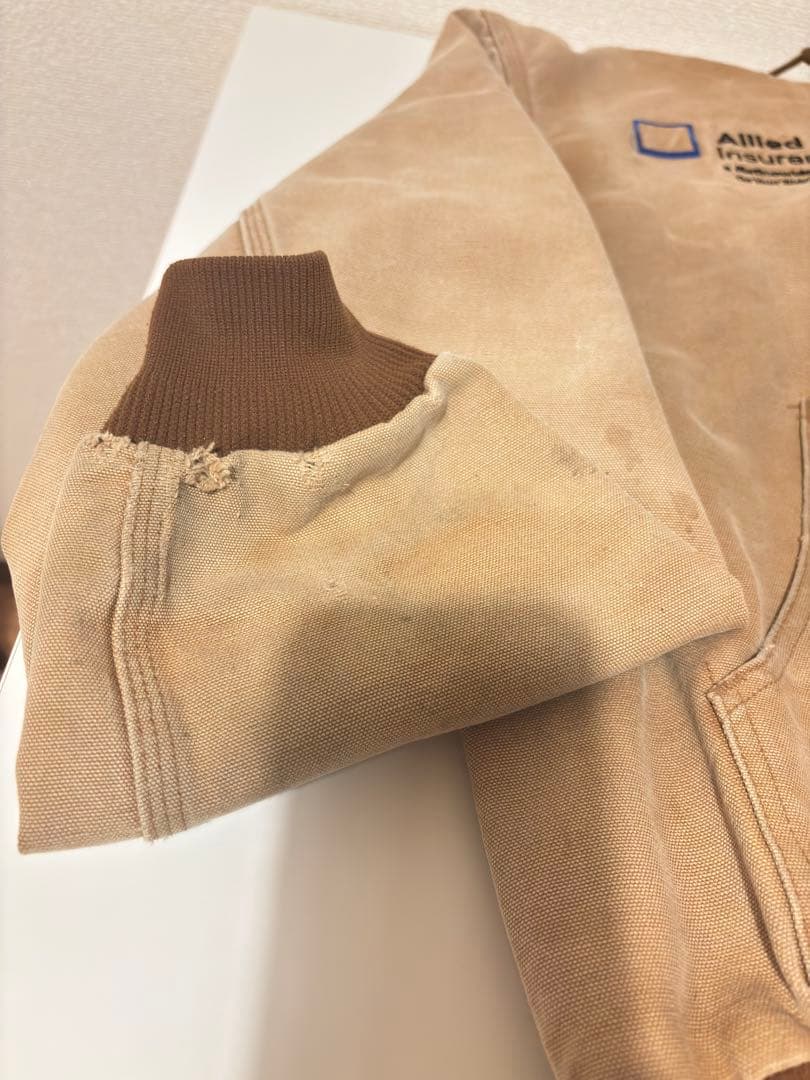 【00's carhartt 】アクティブジャケット ブラウン