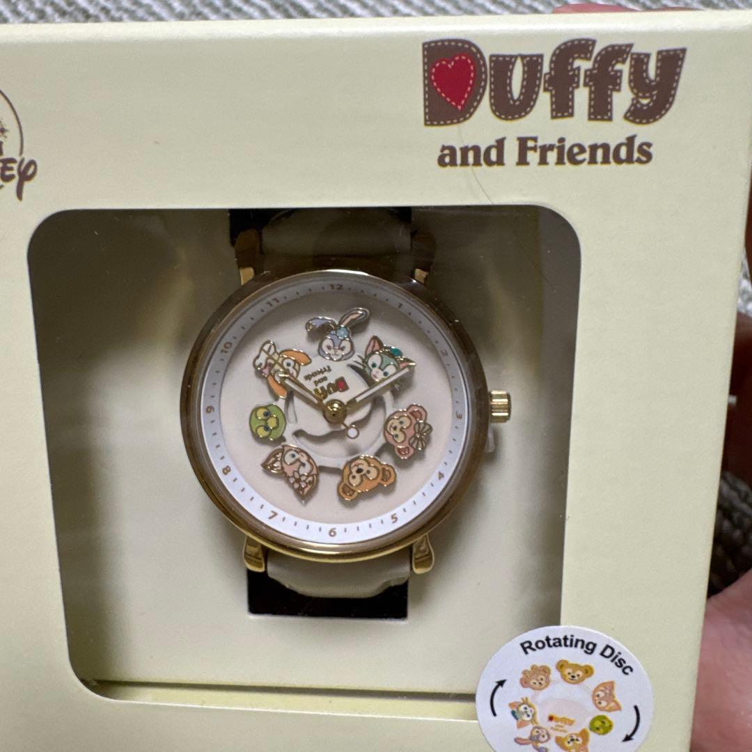 香港ディズニー　Disney Duffy and Friends 時計