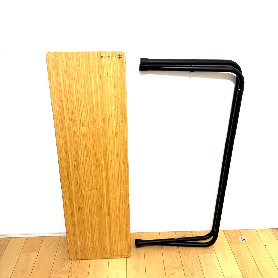 スノーピーク フォールディングシェルフロング ライトバンブー LV-066TL