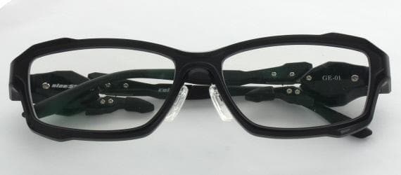 ゲーマー用メガネ　 GE-01(56サイズ) クロ新品