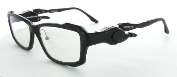 ゲーマー用メガネ　 GE-01(56サイズ) クロ新品