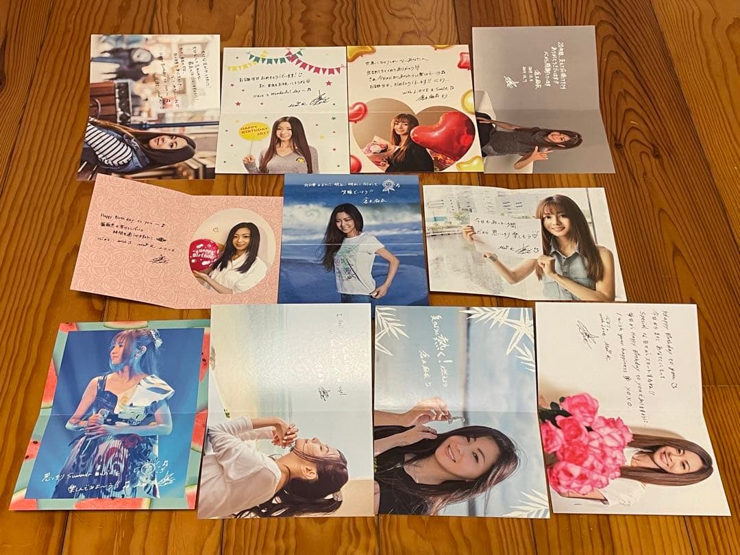 倉木麻衣　ファンクラブ　グリーティングカード　11枚セット