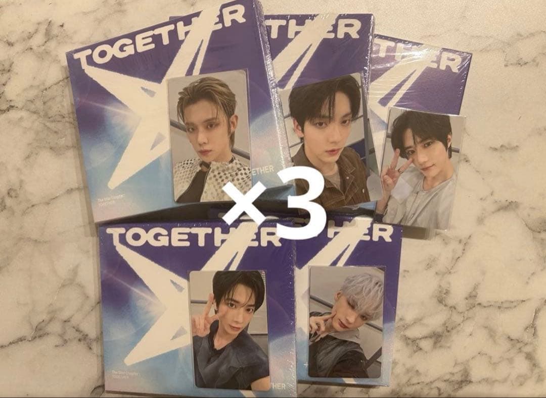 TXT TOGETHER Solo Track Ver. 5形態セット 福岡限定