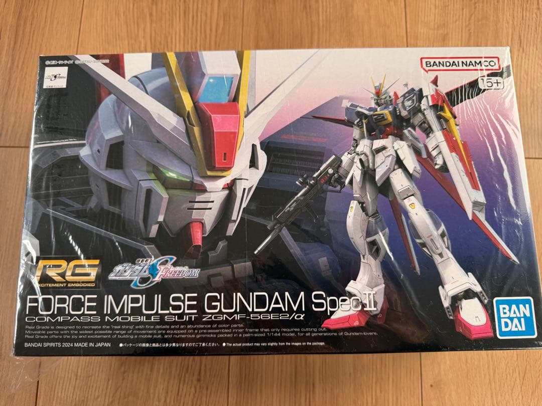 RGフォースインパルスガンダムspec2 アクションベース7セット