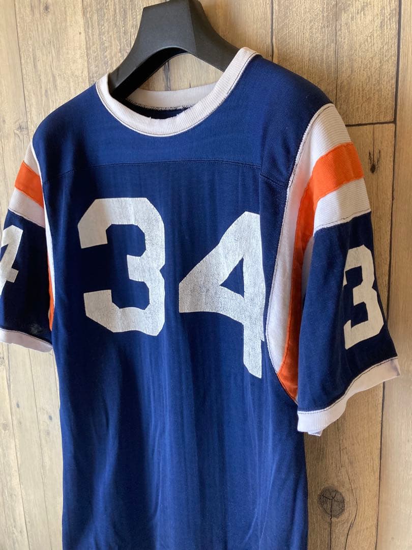 champion フットボールT プロダクツタグ　60s 70s タタキタグ