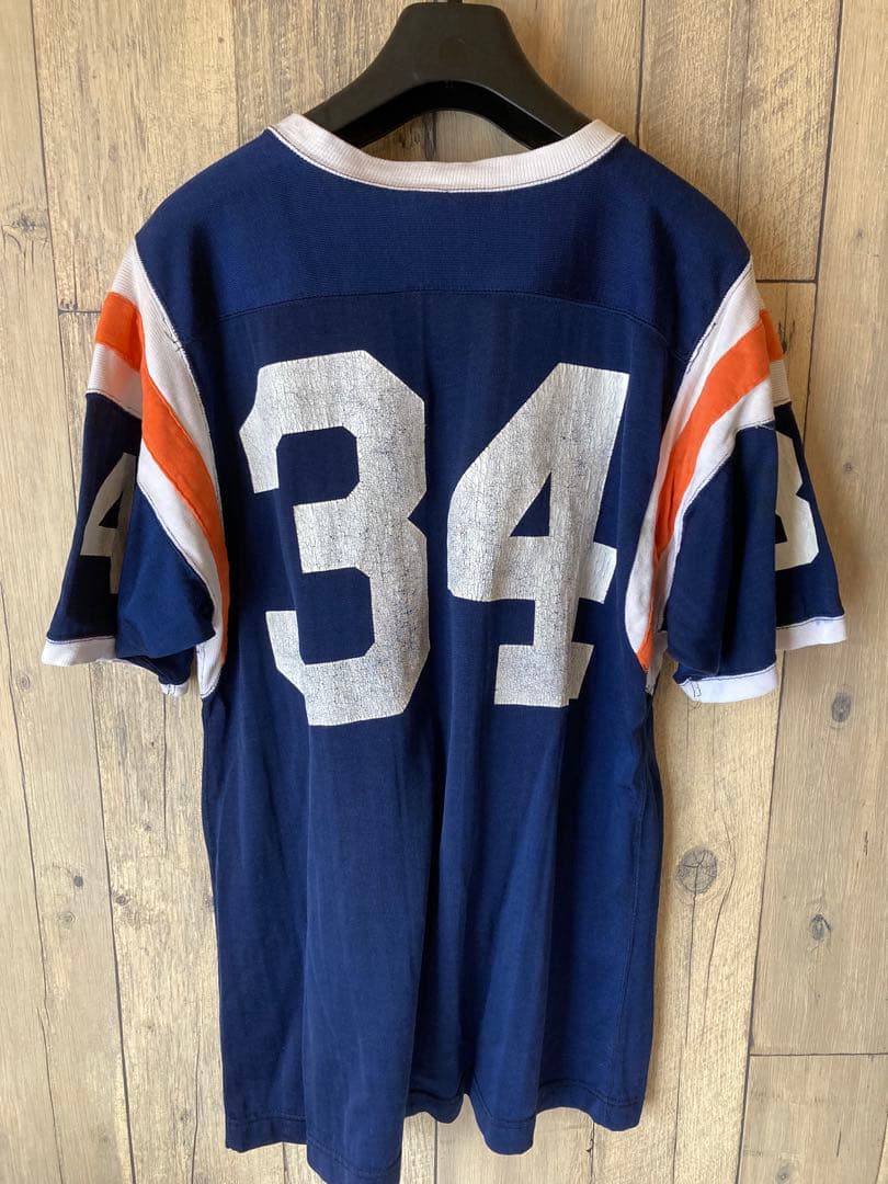 champion フットボールT プロダクツタグ　60s 70s タタキタグ